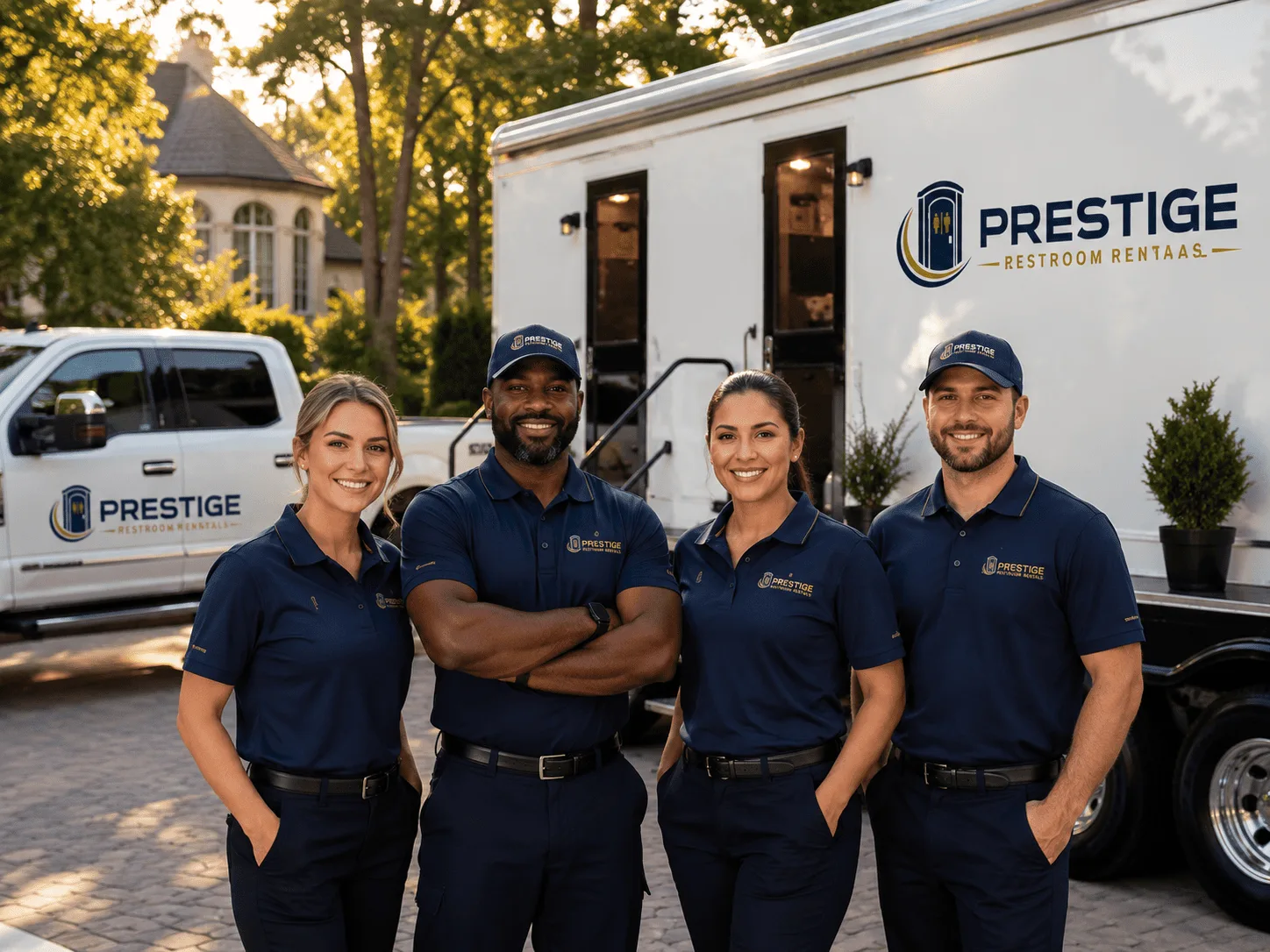 Trusted Luxury Portable Restrooms company in Universal, IN